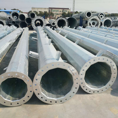 радиосвязи 18m-36m Monopole возвышаются поляк Galvaniesd трубчатый