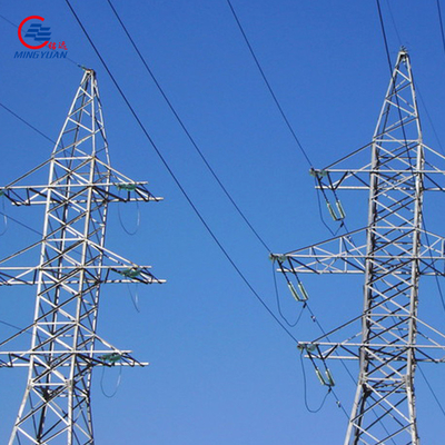 Q355b гальванизировало высоковольтную передающую линию решетки 220kv башни силы электричества