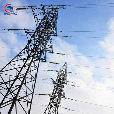 надземная башня Q345b передачи электроэнергии 33kv гальванизировала решетку