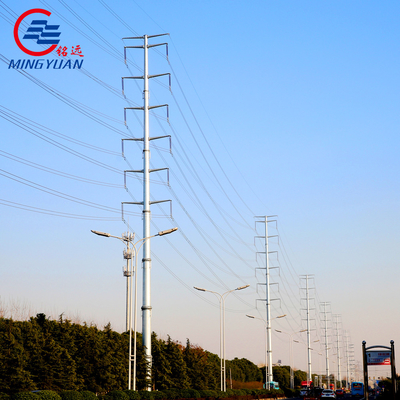 поляк 11kv стальной общего назначения, восьмиугольные поляки 70ft электроэнергетики