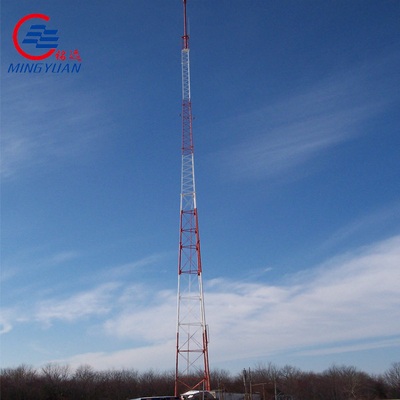 радиосвязь стальное CDMA башни Wifi антенны трубы решетки 40m 50m беспроводная