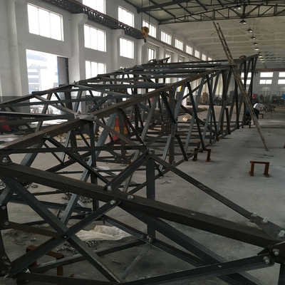 Горяче оцинкованные полезные полюсы из стали, соответствующие ASTM A123 / Torlance Of Dimension -2%